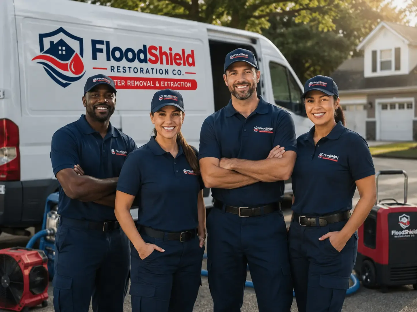 Flood Damage Restoration company in Red Rock, OK